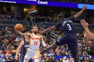 班凯罗33+10吹杨28+10 魔术险胜老鹰收获3连胜